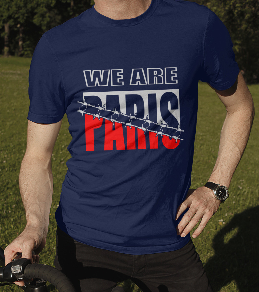 WE ARE PARIS Barbed Wire T-Shirt
