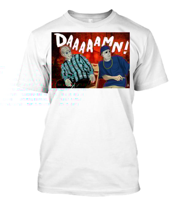 Daaaamn Horror Parody Friday Movie Scene T-Shirt