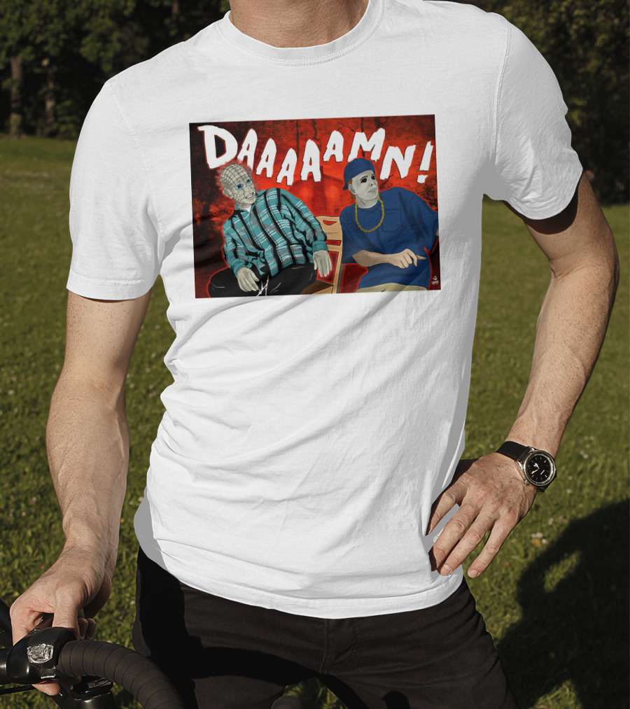 Daaaamn Horror Parody Friday Movie Scene T-Shirt