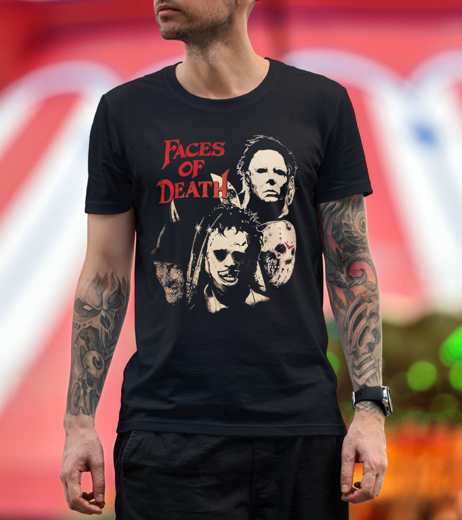 Faces of Death Michael Myers Horror Icons T-Shirt