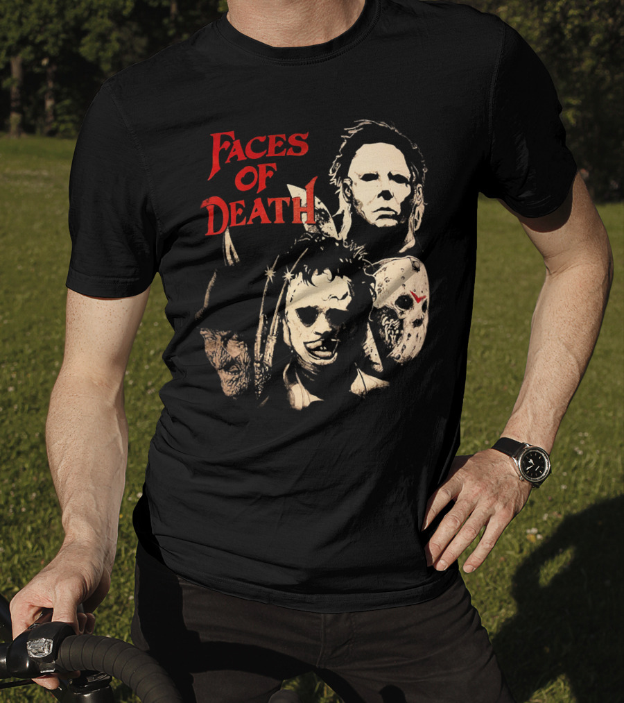 Faces Of Death Michael Myers Horror Icons T-Shirt
