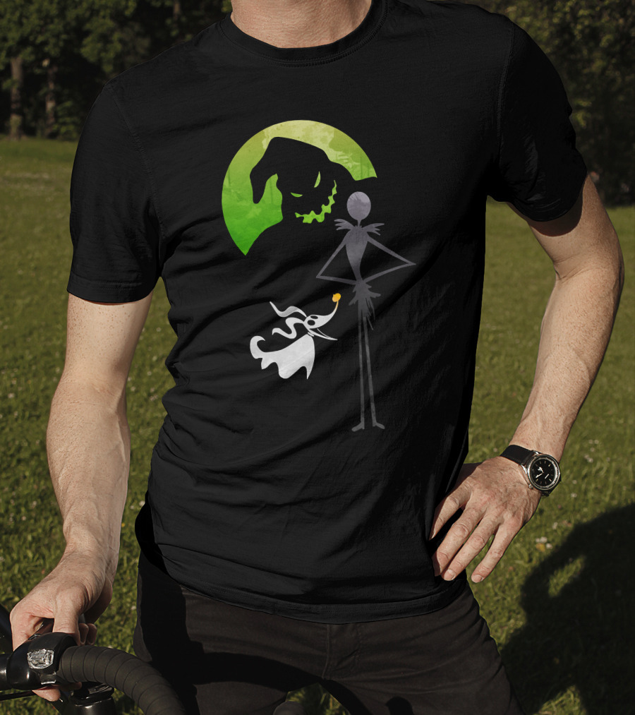 Jack Skellington Zero Oogie Boogie Moon T-Shirt
