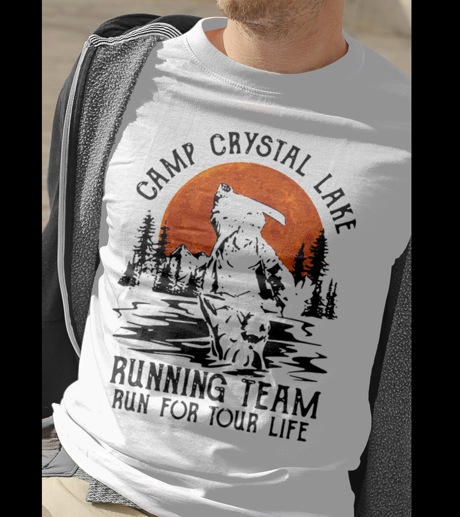 Camp Crystal Lake Running Team Run For Your Life T-Shirt
