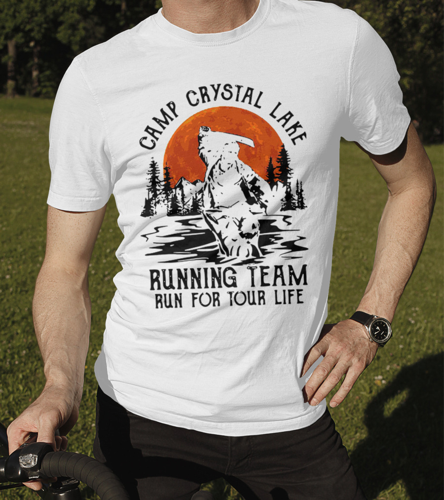 Camp Crystal Lake Running Team Run For Your Life T-Shirt