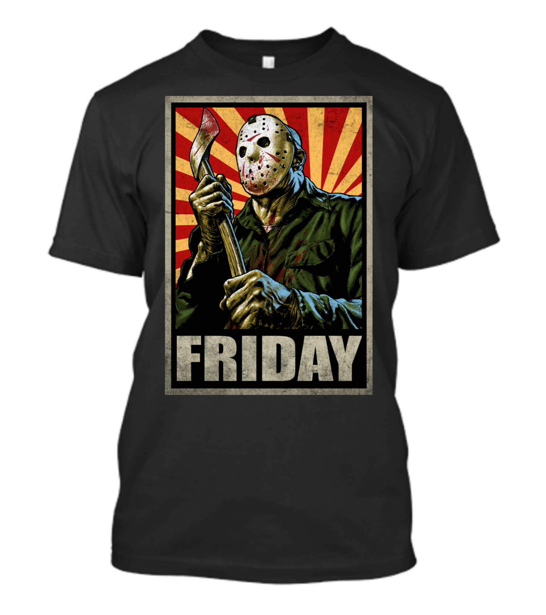 Jason Voorhees Friday Retro Horror T-Shirt