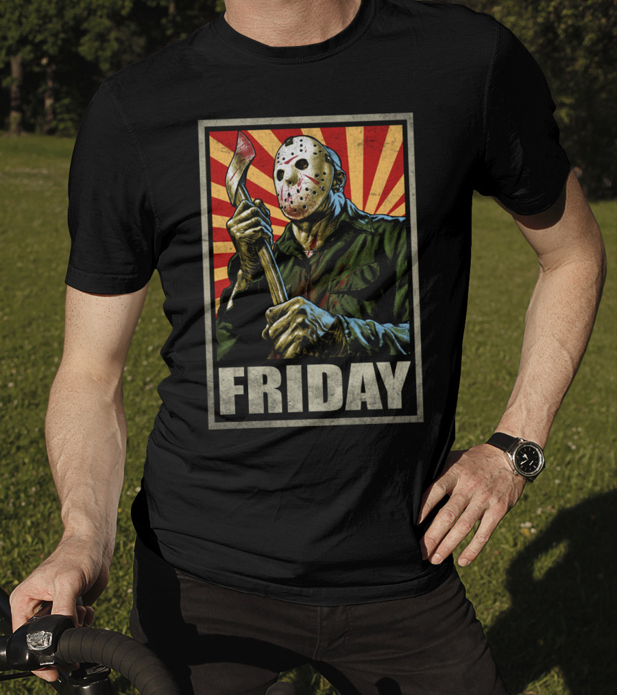 Jason Voorhees Friday Retro Horror T-Shirt