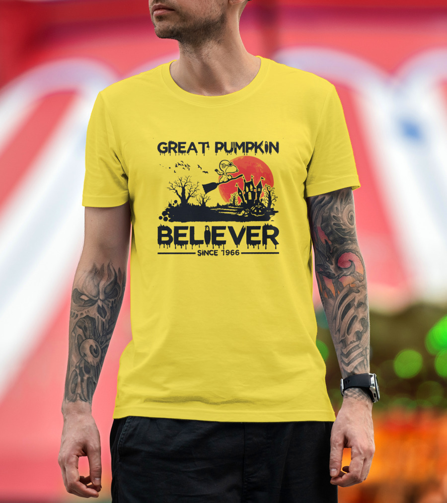 Great Pumpkin Believer Since 1966 Halloween T-Shirt
