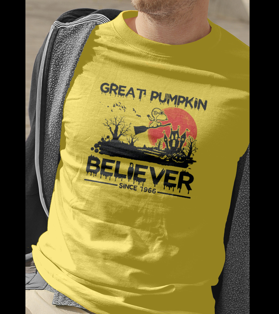 Great Pumpkin Believer Since 1966 Halloween T-Shirt