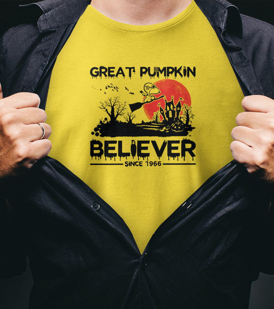 Great Pumpkin Believer Since 1966 Halloween T-Shirt