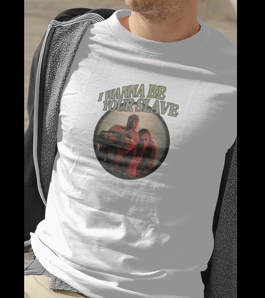 I WANNA BE YOUR SLAVE Maneskin Merch T-Shirt