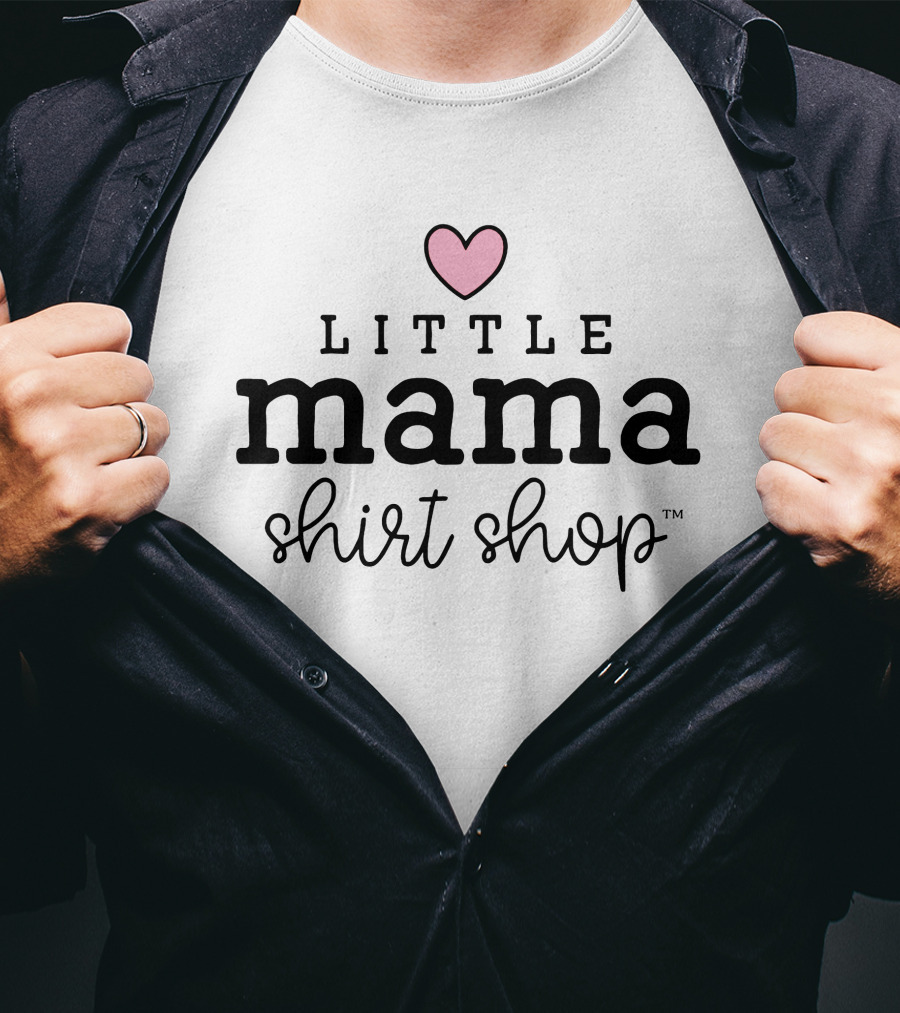 Little Mama Shirt Shop Heart T-Shirt