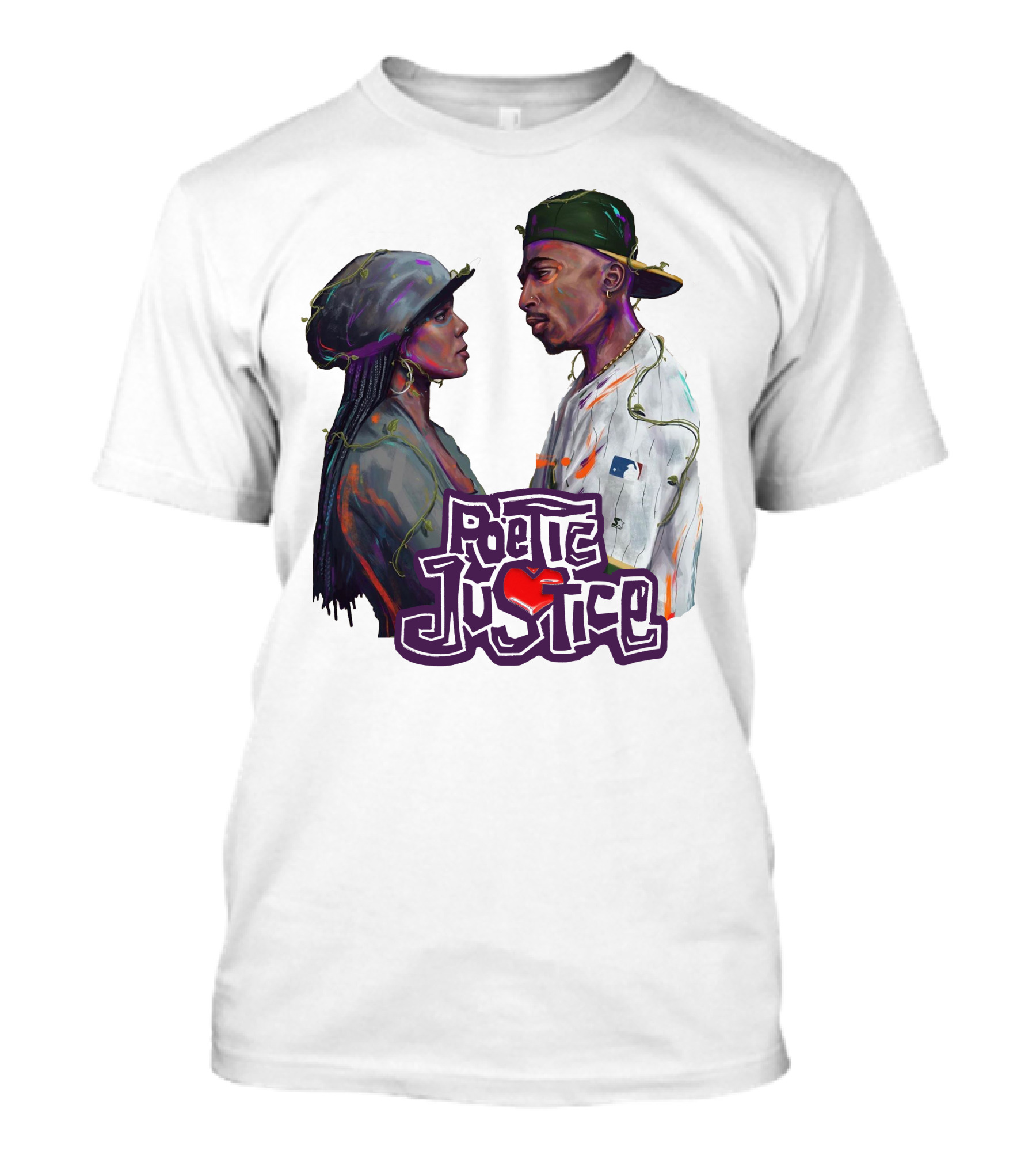Poetic Justice Tupac MLB T-Shirt
