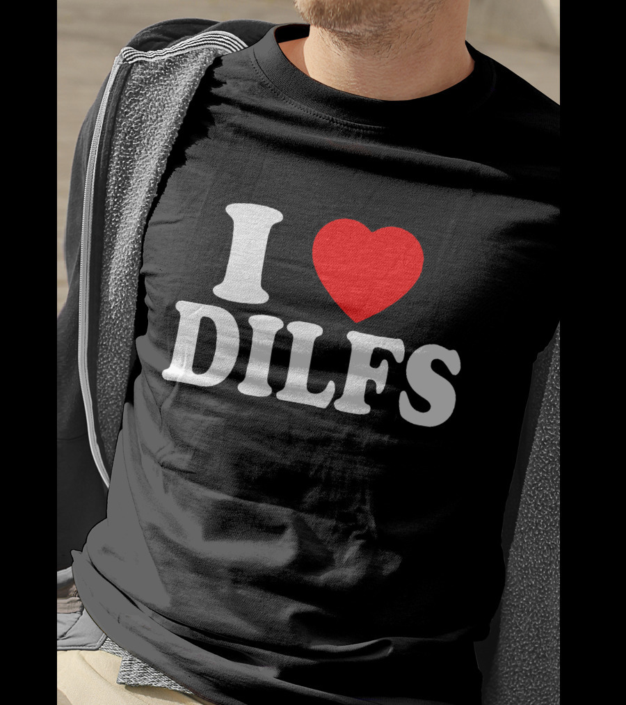 I Heart DILFs Fun Statement T-Shirt