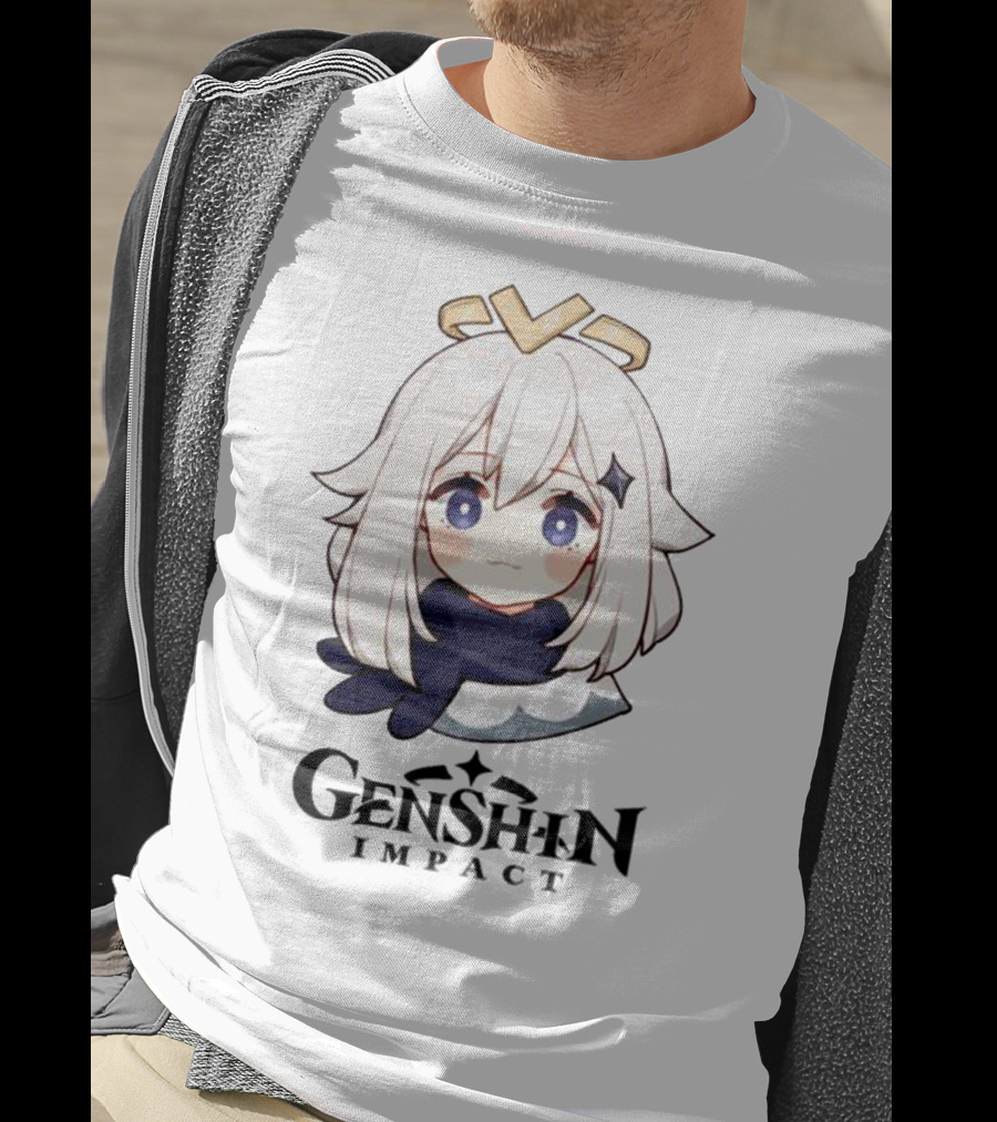 Paimon Genshin Impact Chibi Character T-Shirt