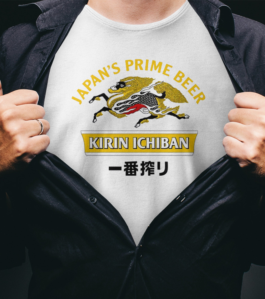 Japan's Prime Beer Kirin Ichiban T-Shirt
