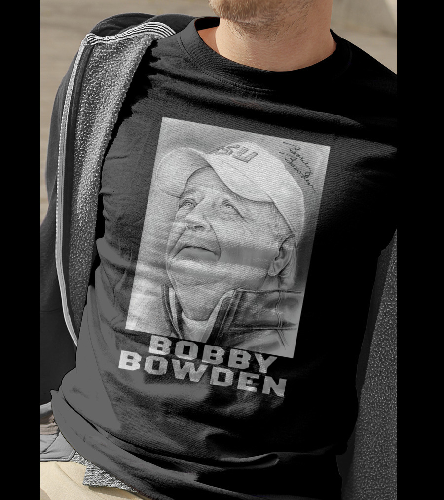 Bobby Bowden FSU Dadgummit Daggum Legend T-Shirt