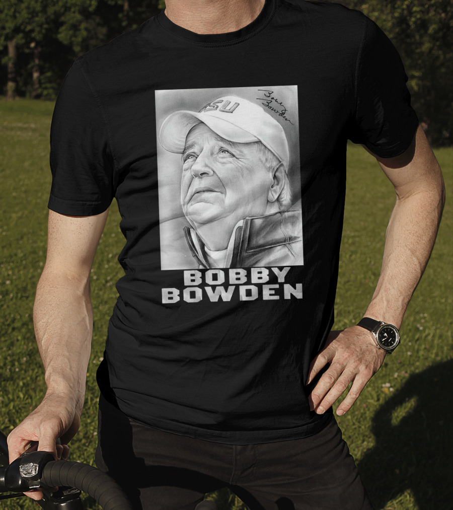 Bobby Bowden FSU Dadgummit Daggum Legend T-Shirt