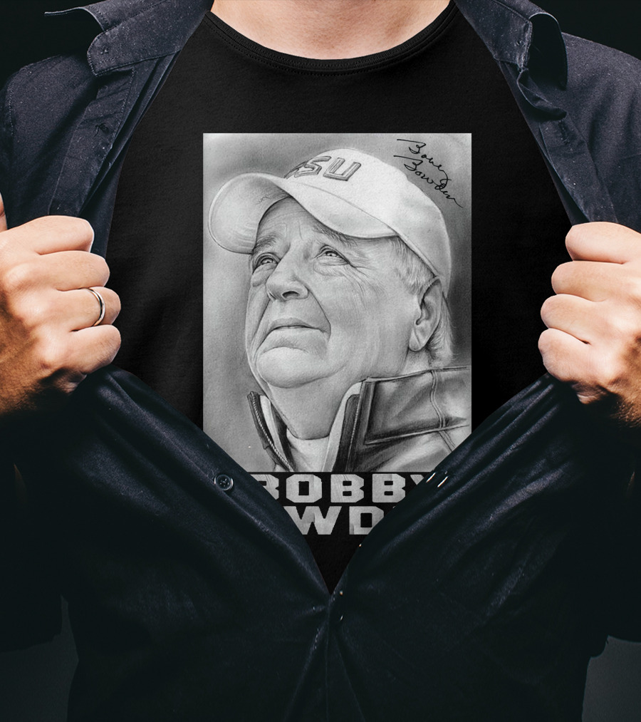 Bobby Bowden FSU Dadgummit Daggum Legend T-Shirt