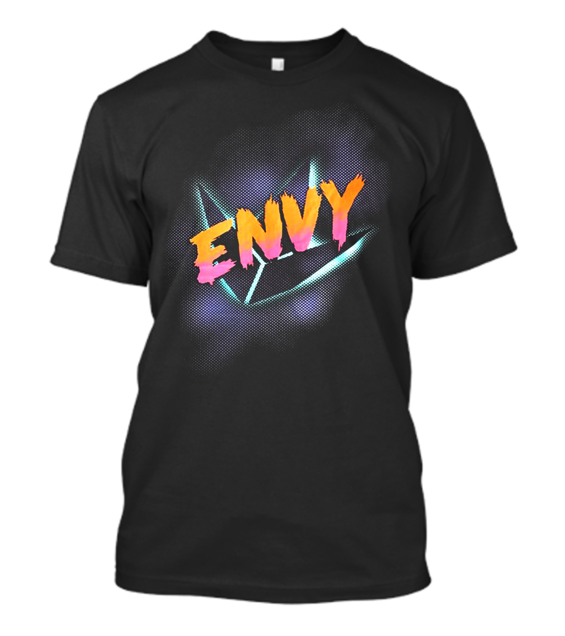 ENVY Neon Brushstroke T-Shirt