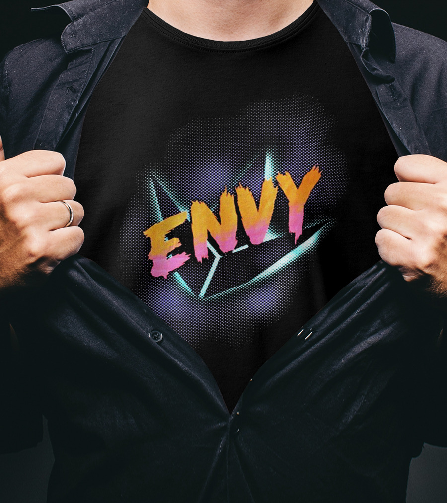 ENVY Neon Brushstroke T-Shirt