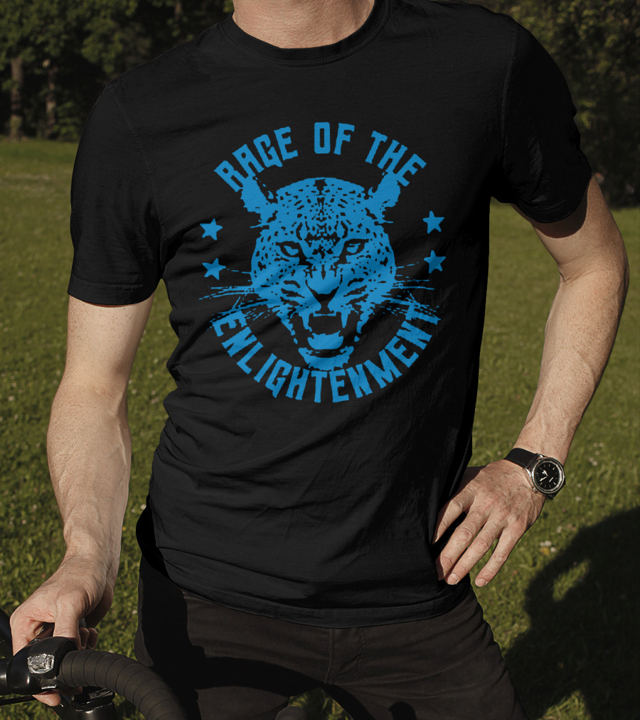 Rage Of The Enlightenment Leopard Head With Stars T-Shirt