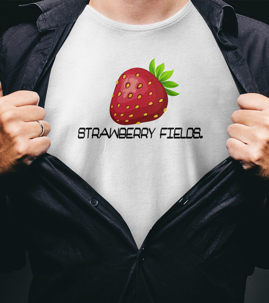 Strawberry Fields Forever Red Berry T-Shirt