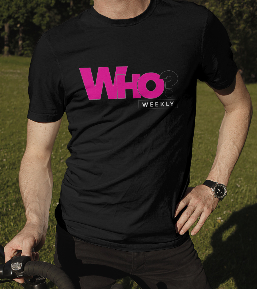 Who? Weekly Logo Merchandise T-Shirt