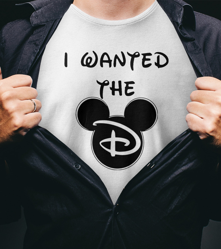 I Wanted The D Disney Mickey Ears T-Shirt