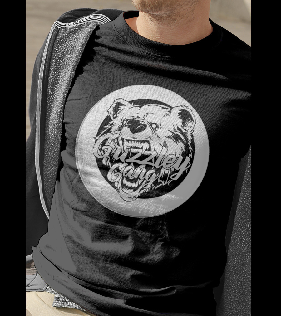 Grizzley Gang Bear Tee Grizzley Merch T-Shirt