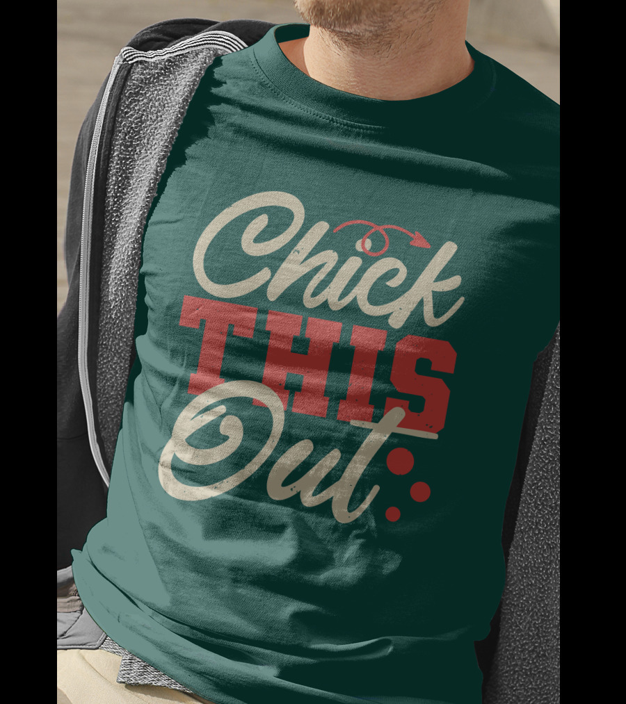 Chick This Out Arrow And Dots T-Shirt
