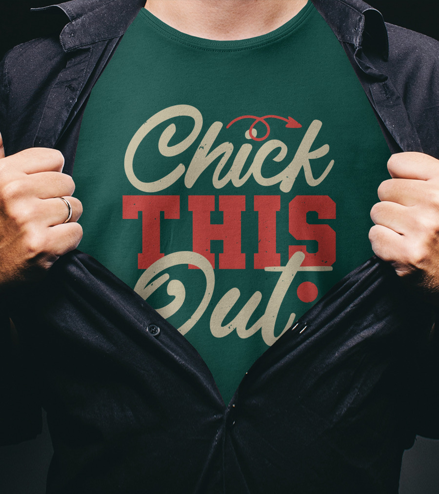 Chick This Out Arrow And Dots T-Shirt