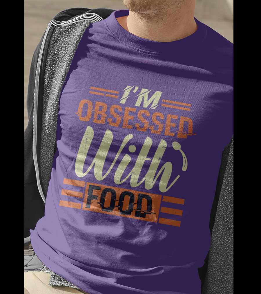 I’m Obsessed With Food Orange T-Shirt