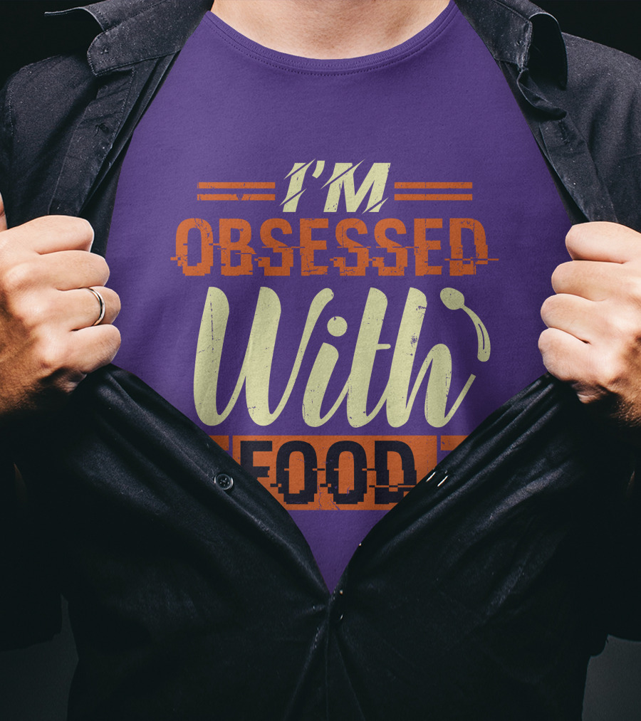 I’m Obsessed With Food Orange T-Shirt