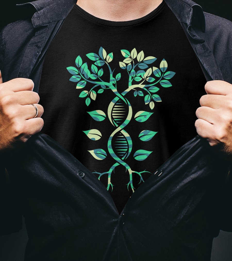 DNA Tree Of Life Genetics Biologist T-Shirt