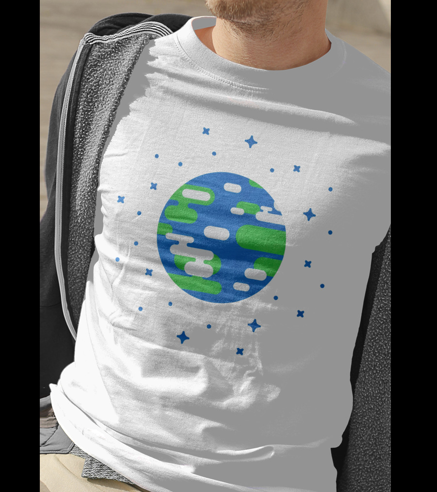 Kurzgesagt Earth Space T-Shirt