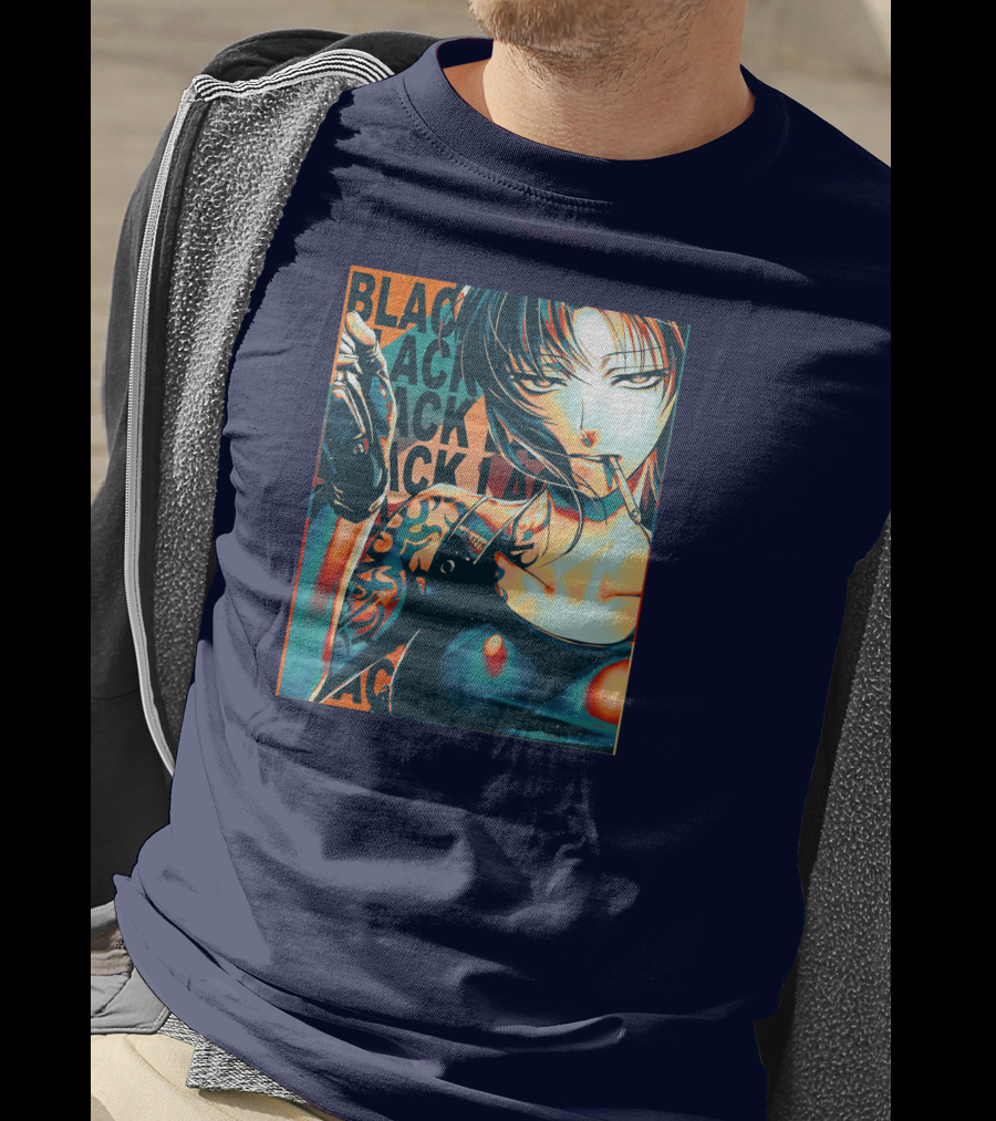 Black Lagoon Pop Anime Style Revy T-Shirt