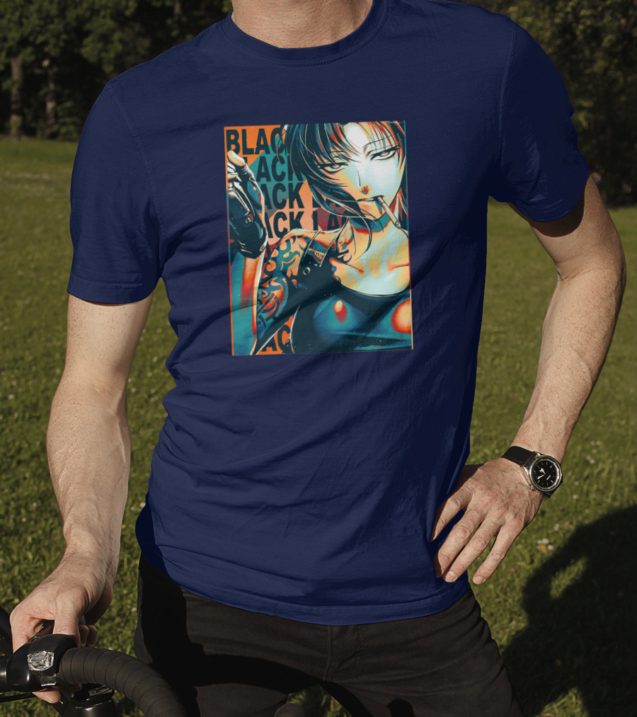 Black Lagoon Pop Anime Style Revy T-Shirt