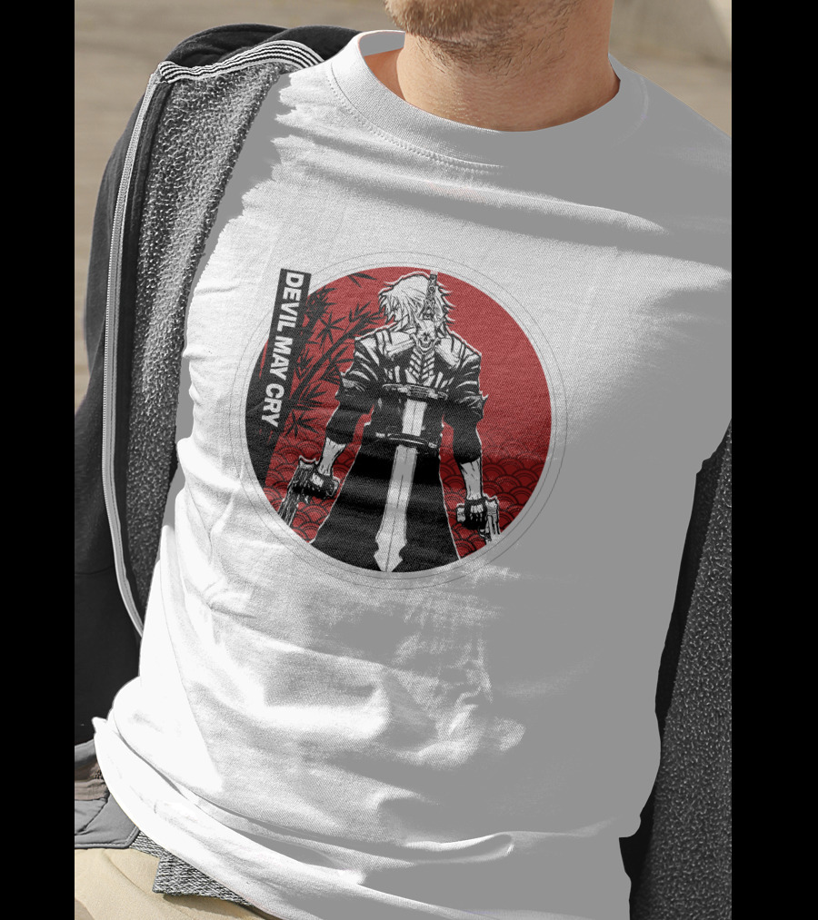 DEVIL MAY CRY Red Circle Character T-Shirt