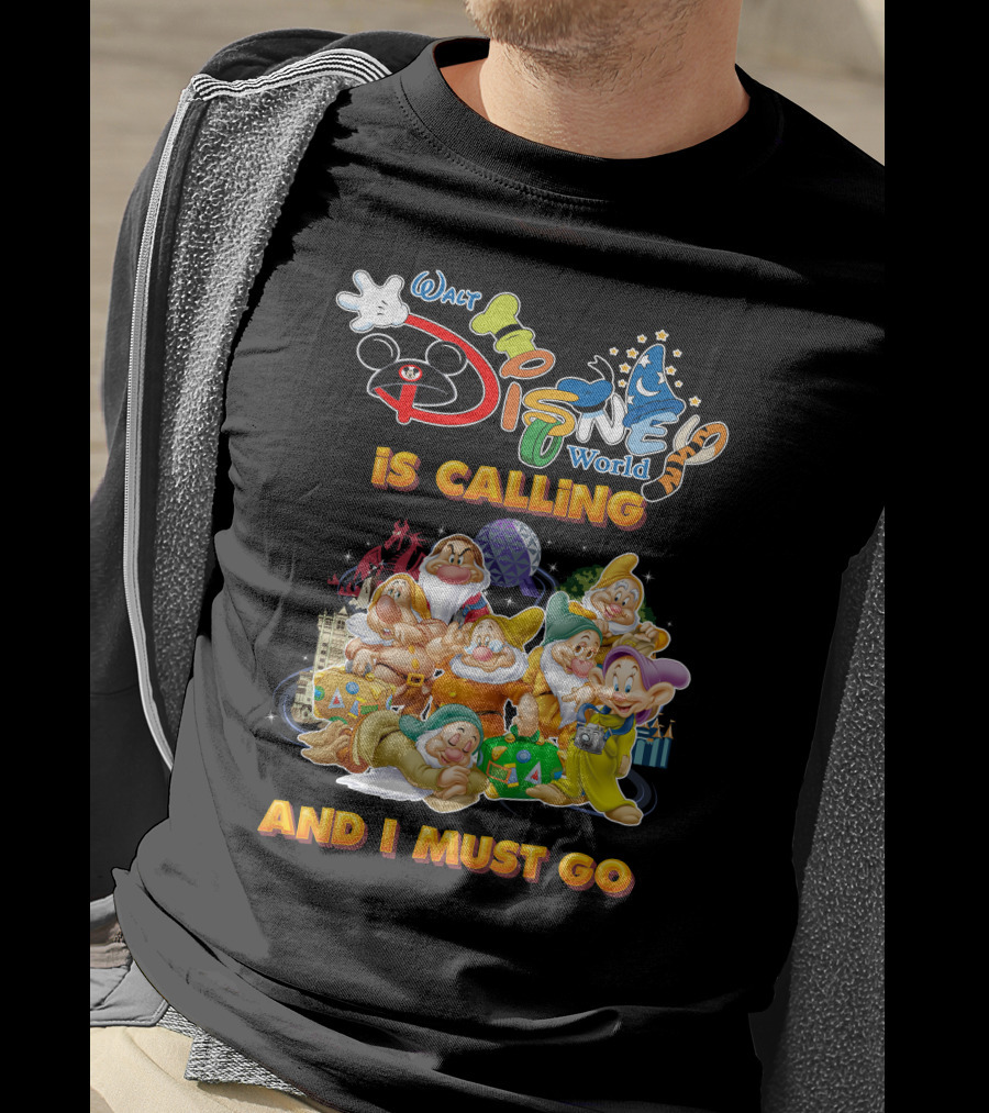 Walt Disney World Seven Dwarfs Is Calling And I Must Go T-Shirt