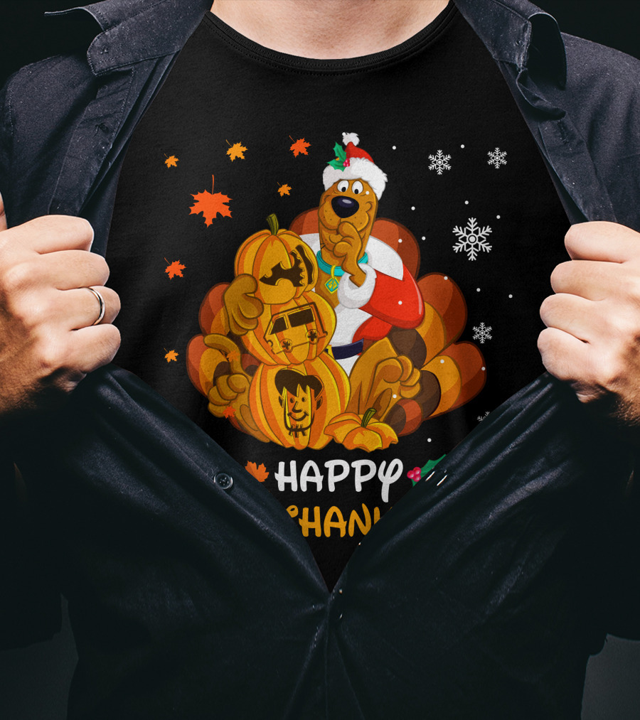 Scooby Doo Happy Hallothanksmas T-Shirt