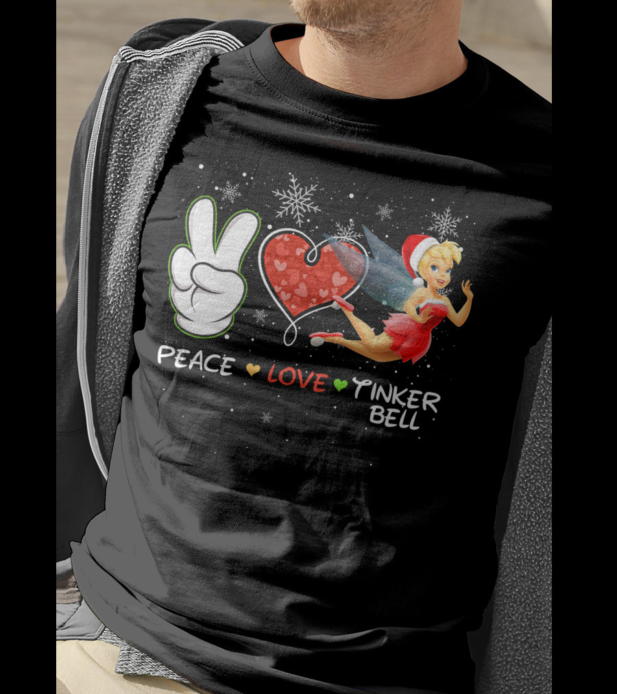 Peace Love Tinker Bell T-Shirt
