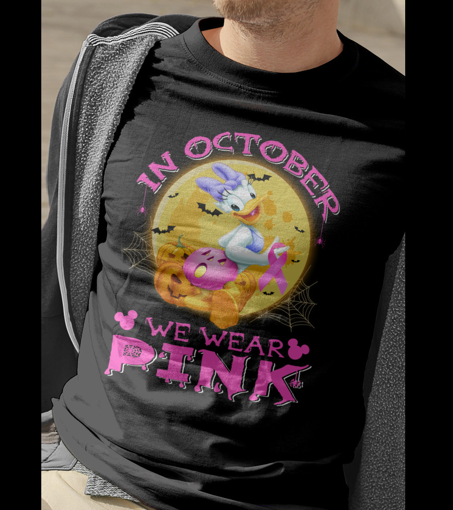 In October We Wear Pink Daisy T-Shirt