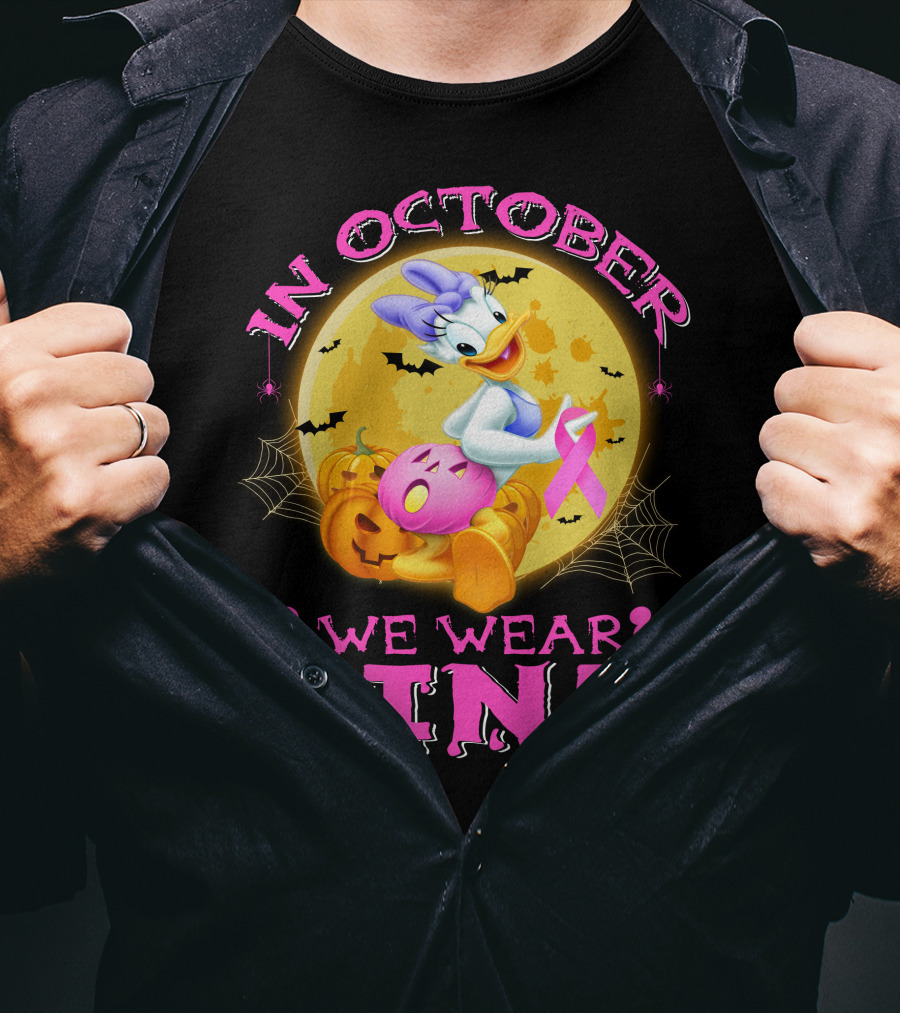 In October We Wear Pink Daisy T-Shirt