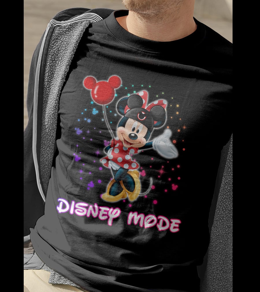 Disney Mode Minnie Mouse Balloon Cheerfulness Magic T-Shirt
