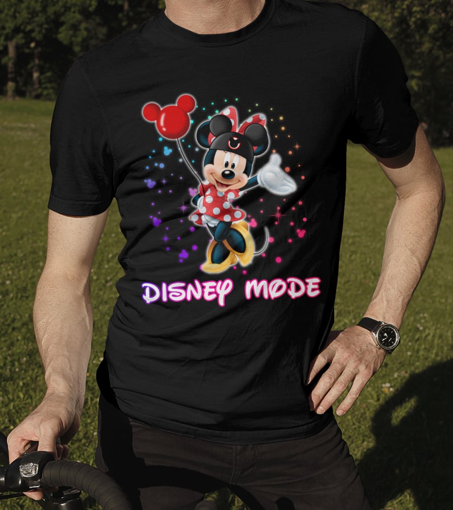 Disney Mode Minnie Mouse Balloon Cheerfulness Magic T-Shirt