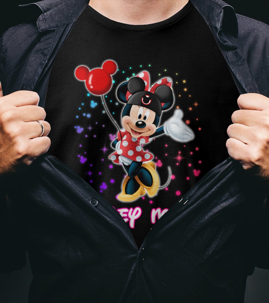 Disney Mode Minnie Mouse Balloon Cheerfulness Magic T-Shirt