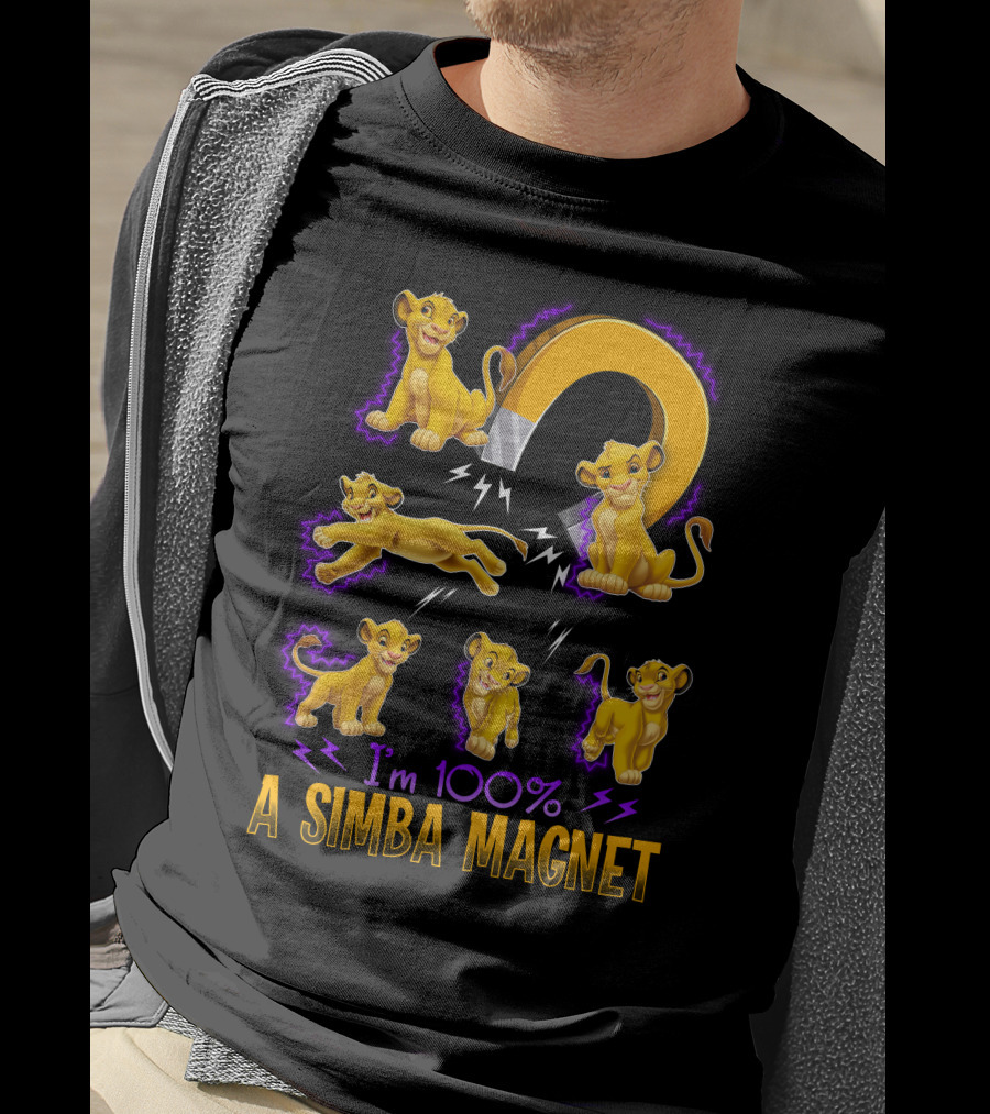 I'm 100% A Simba Magnet T-Shirt