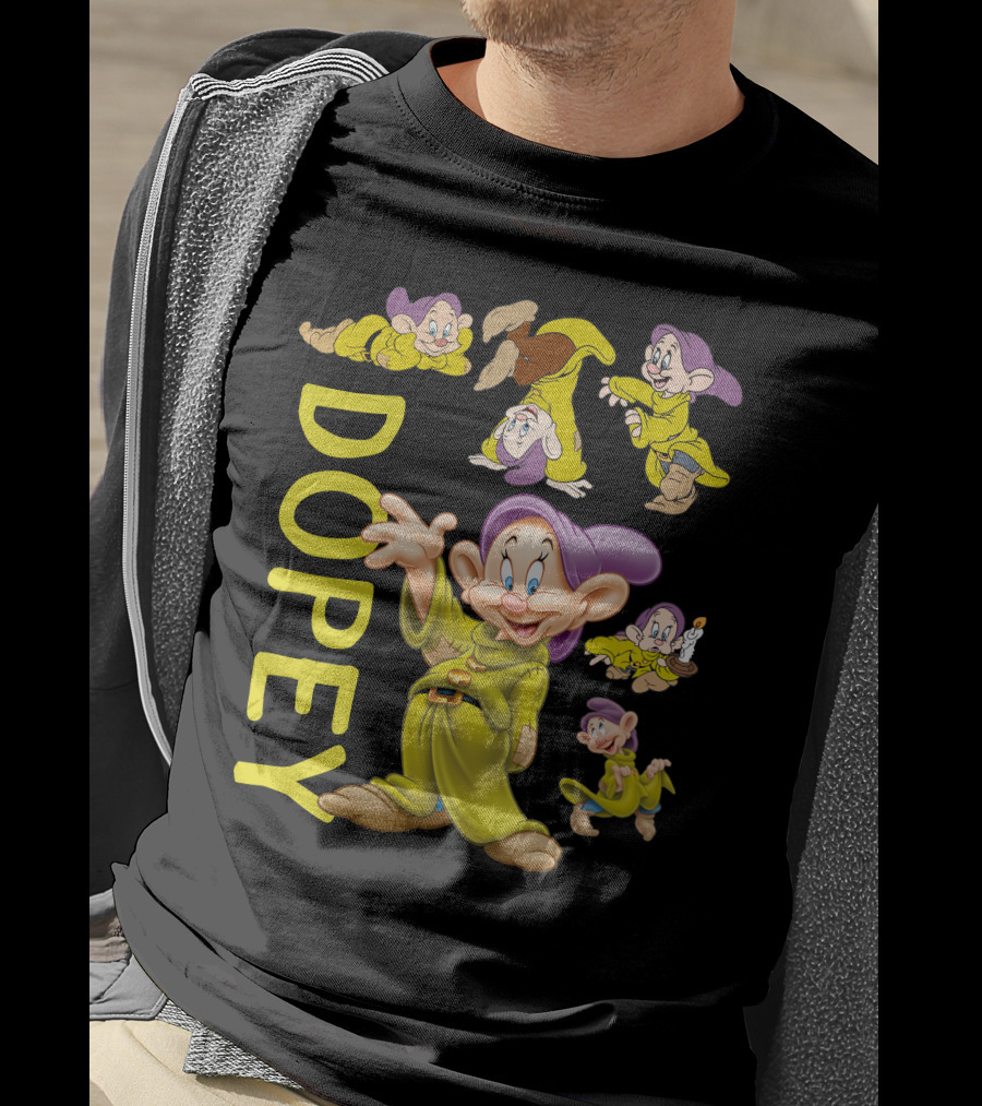 Dopey Seven Dwarfs Character Variations Disney T-Shirt