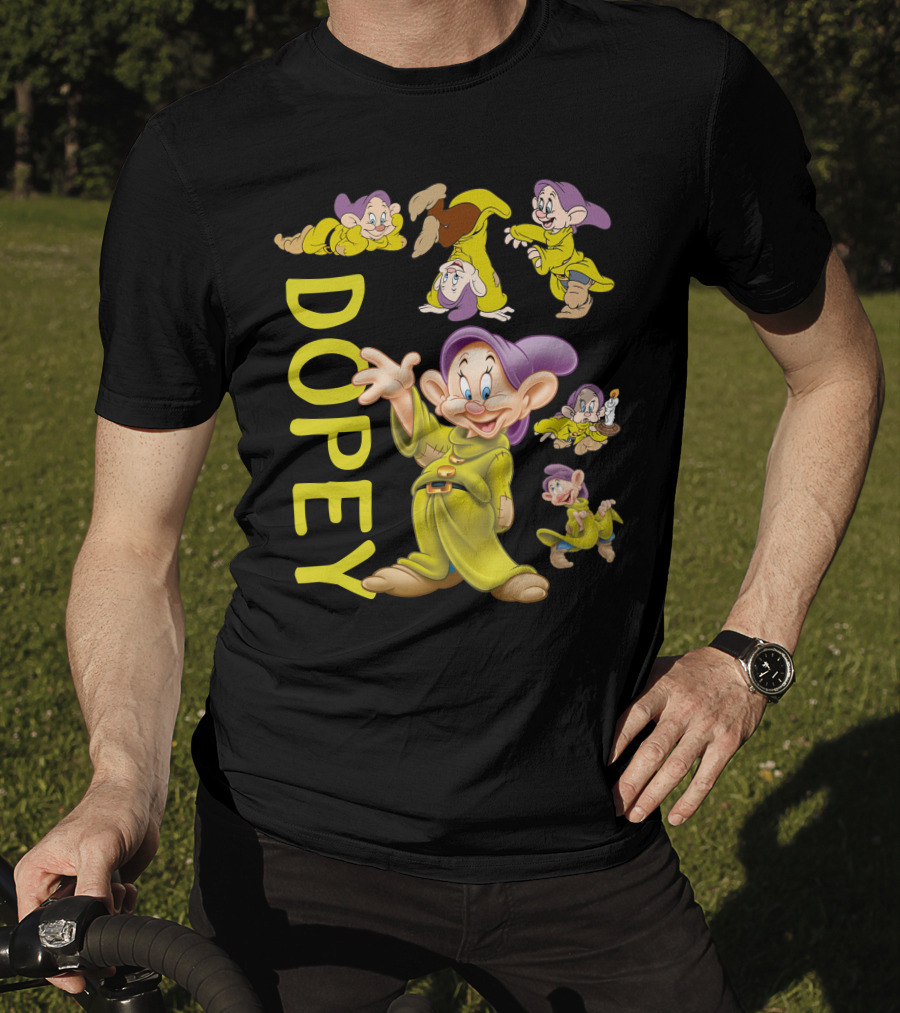 Dopey Seven Dwarfs Character Variations Disney T-Shirt