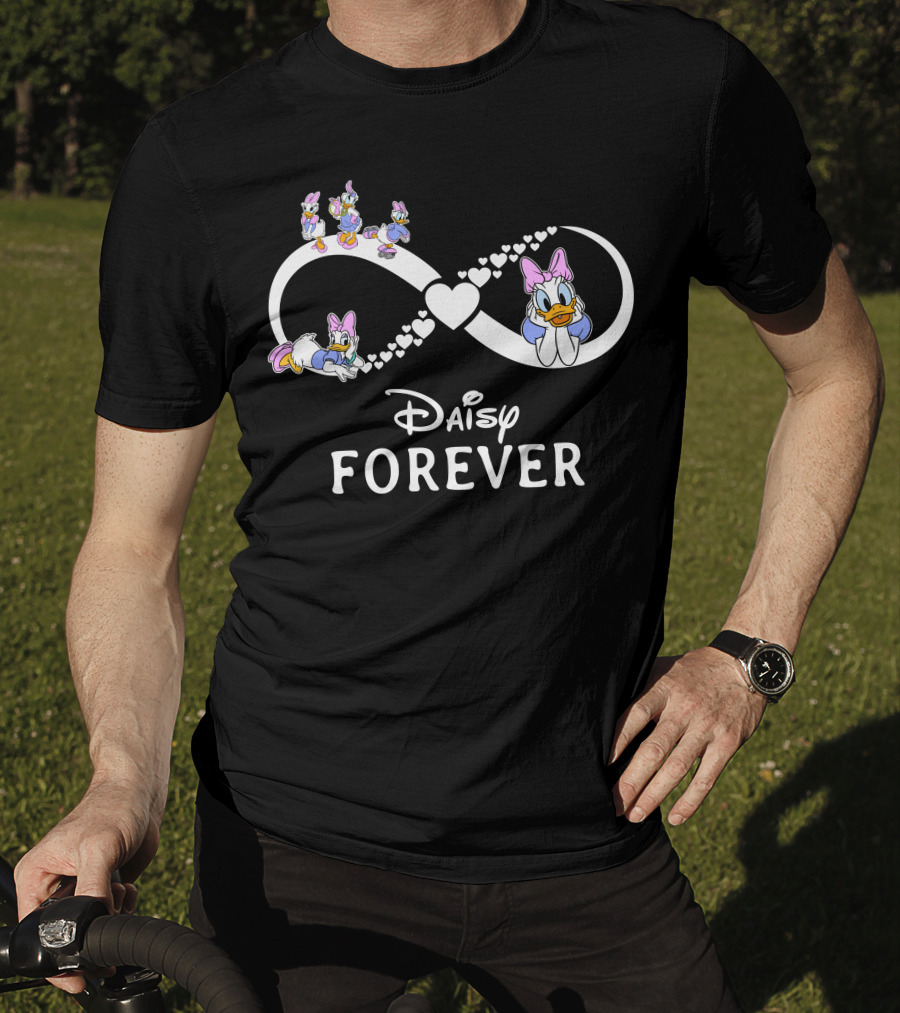 Daisy Forever Infinity Heart And Characters T-Shirt